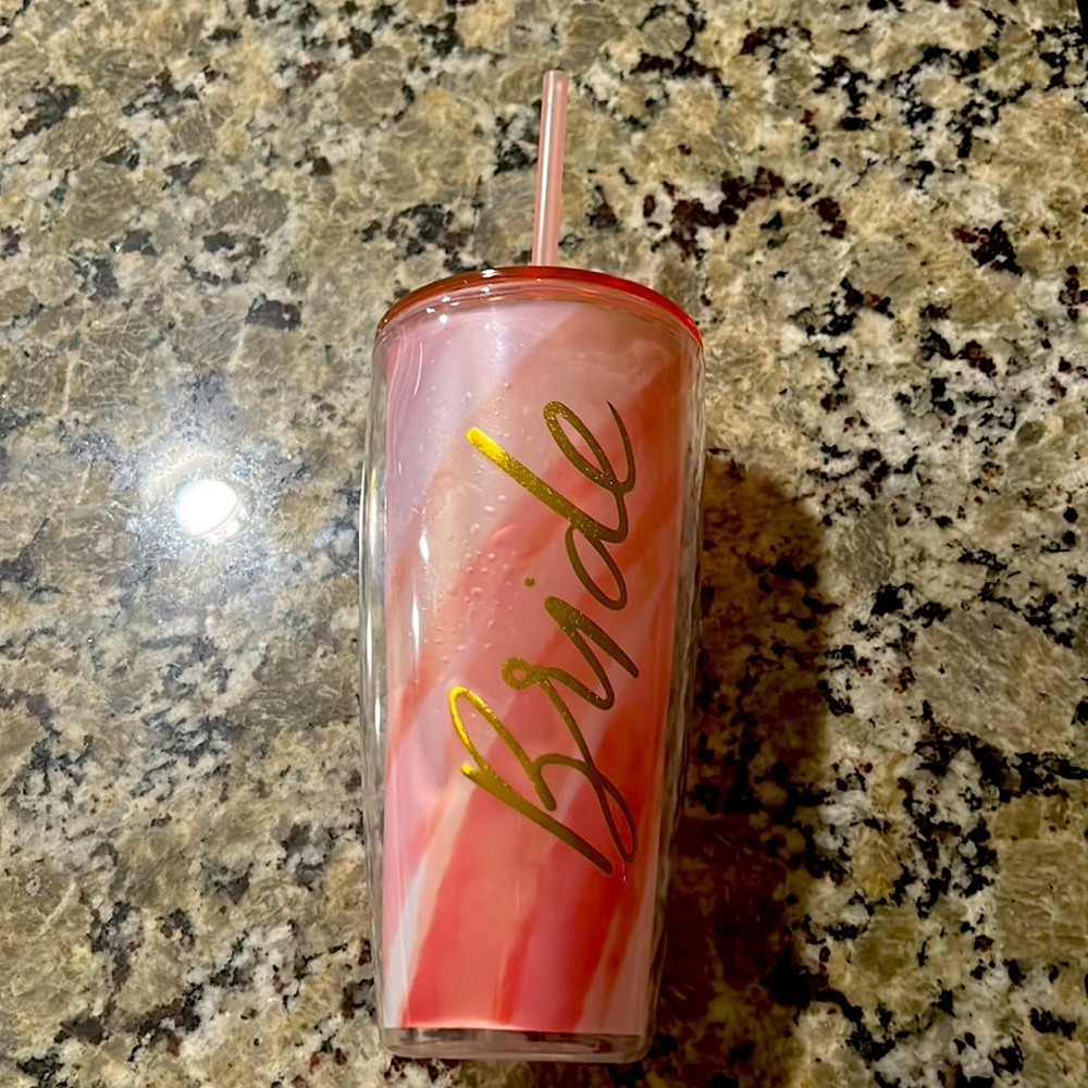 New Bride Plastic Cup